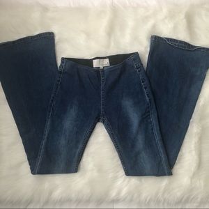 Newbury Kustom Flare Jeans Jegging Size Small